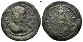 Macedon under the Romans. Stobi. Julia Domna. Augusta AD 193-217. Bronze Æ