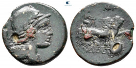 M. Volteius M. f 75 BC. Rome. Fourreè Denarius