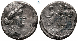 M. Junius Brutus 54 BC. Rome. Fourreè Denarius