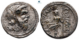 C. Vibius C.f. Cn. Pansa Caetronianus 48 BC. Rome. Fourreè Denarius