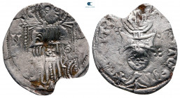 Serbia. Uncertain mint. Stefan Uroš IV Dušan AD 1345-1355. Dinar AR