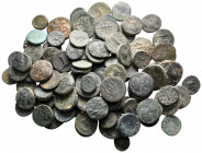 Lot of ca. 100 greek bronze coins / SOLD AS SEEN, NO RETURN!nearly very fine