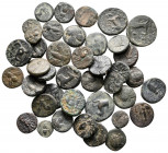 Lot of ca. 40 greek bronze coins / SOLD AS SEEN, NO RETURN!very fine