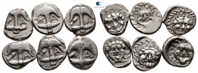 Lot of ca. 6 drachms of Apollonia Pontika / SOLD AS SEEN, NO RETURNvery fine
