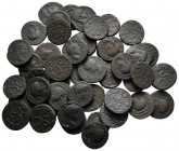 Lot of ca. 47 roman provincial bronze coins / SOLD AS SEEN, NO RETURN!very fine