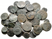 Lot of ca. 55 roman provincial bronze coins / SOLD AS SEEN, NO RETURN!nearly very fine