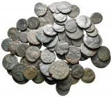 Lot of ca. 70 late roman bronze coins / SOLD AS SEEN, NO RETURN!nearly very fine