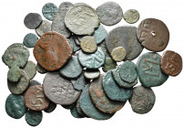 Lot of ca. 54 byzantine bronze coins / SOLD AS SEEN, NO RETURN!
fine