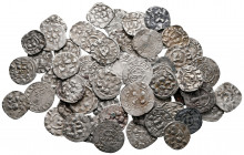 Lot of ca. 60 medieval silver coins / SOLD AS SEEN, NO RETURNvery fine