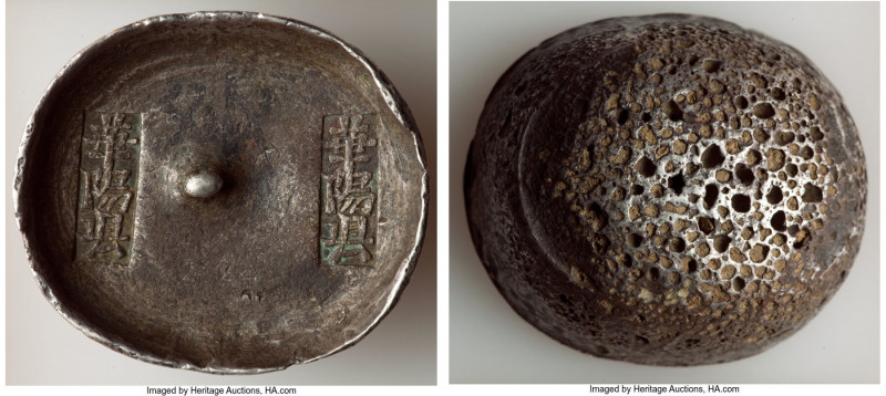 Qing Dynasty. Szechuan Piaoding ("Certified") Sycee of 10 Taels ND (19th-20th Ce...