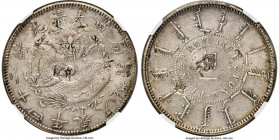 Fengtien. Kuang-hsü Dollar Year 24 (1898) XF Details (Chopmarked, Rim Filing) NGC, Fengtien Machine Factory mint, KM-Y87, L&M-471, Kann-244, Chang-CH9...