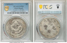 Hupeh. Kuang-hsü Dollar ND (1895-1907) VF25 PCGS, Ching mint, KM-Y127.1, L&M-182. Golden surfaces with dark crevices and honest wear.

HID09801242017
...