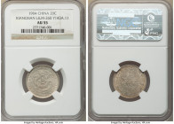 Kiangnan. Kuang-hsü 20 Cents CD 1904 AU55 NGC, Nanking mint, KM-Y143a.11, L&M-260. An alluring example of this Kiangnan minor, certified just shy of M...