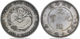 Kwangtung. Kuang-hsü Dollar ND (1890-1908) AU50 NGC, Kwangtung mint, KM-Y203, L&M-133. Struck from Heaton dies. A coveted issue that displays consiste...