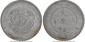 Szechuan. Kuang-hsü Dollar ND (1901-1908) XF Details (Damaged) NGC, KM-Y238, L&M-345. Narrow-faced dragon variety. Highly collectible, and expressing ...