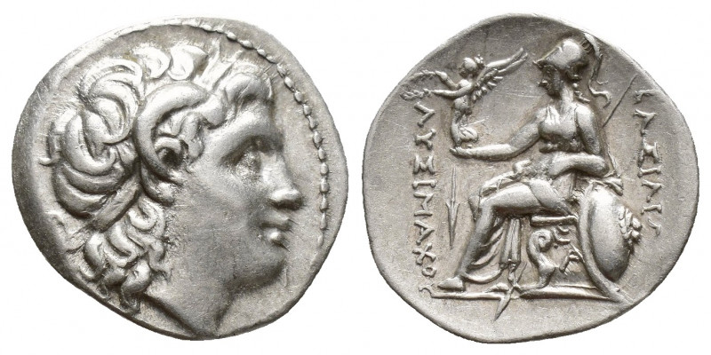 Greek Coins
Kings of Thrace, Lysimachos, 305-281 BC. Drachm Ephesos, circa 294-2...