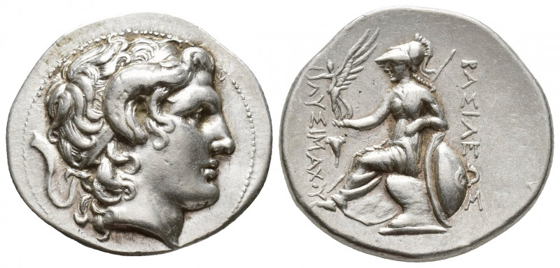 Greek Coins
Kings of Thrace. Lysimachos. 305-281 BC. Ar Tetradrachm Sestos mint....