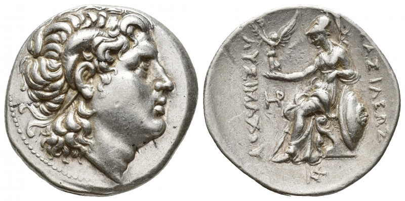 Greek Coins
Kings of Thrace. Lysimachos. 305-281 BC. Ar Tetradrachm . Pella mint...