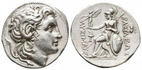 Greek Coins
Kings of Thrace. Lysimachos. 305-281 BC. Ar Tetradrachm Amphipolis mint. Struck 288/7-282/1 BC. Diademed head of the deified Alexander rig...