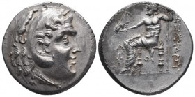 Greek Coins
Lykia, Phaselis AR Tetradrachm. Civic issue in the name and types of Alexander III of Macedon. Dated CY 10 = 209/8 BC. Head of Herakles r...