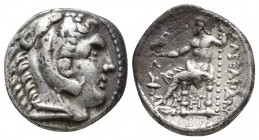 Greek Coins
KINGS OF MACEDON. Alexander III 'the Great', 336-323 BC. Tetradrachm Amphipolis, struck by Kassander, 
as regent or as King, circa 307-297...