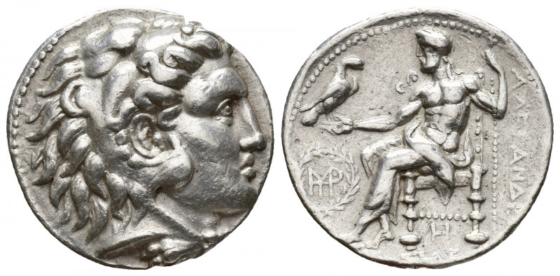 Greek Coins
KINGS OF MACEDON. Alexander III ‘the Great’, 336-323 BC. Tetradrachm...