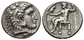 Greek Coins
KINGS OF MACEDON Alexander III. 336-323 BC. Ar Tetradrachm Kitium mint. Struck 325-320 BC. Head of Herakles right, wearing lion's skin hea...