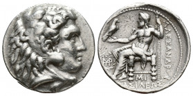 Greek Coins
KINGS OF MACEDON. Alexander III ‘the Great’, 336-323 BC. Tetradrachm Babylon, struck under Seleukos I, circa 311-300 BC. Head of Herakles ...
