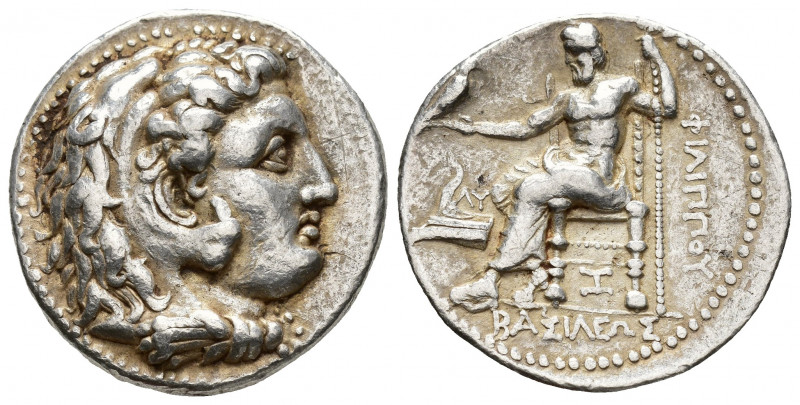 Greek Coins
SELEUKID EMPIRE. Seleukos I Nikator. As satrap, 321-315 BC. Ar Tetra...