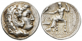 Greek Coins
SELEUKID EMPIRE. Seleukos I Nikator. As satrap, 321-315 BC. Ar Tetradrachm In the name of Philip III of Macedon, types of Alexander III. B...