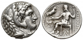 Greek Coins
SELEUKID KINGS of SYRIA. Seleukos I Nikator. 312-281 BC. Ar Tetradrachm In the name and types of Alexander III of Macedon. Karrhai mint. S...