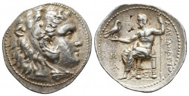 Greek Coins
KINGS of MACEDON. Antigonos I Monophthalmos. As Strategos of Asia, 320-306/5 BC. Ar Tetradrachm In the name and types of Alexander III. Si...