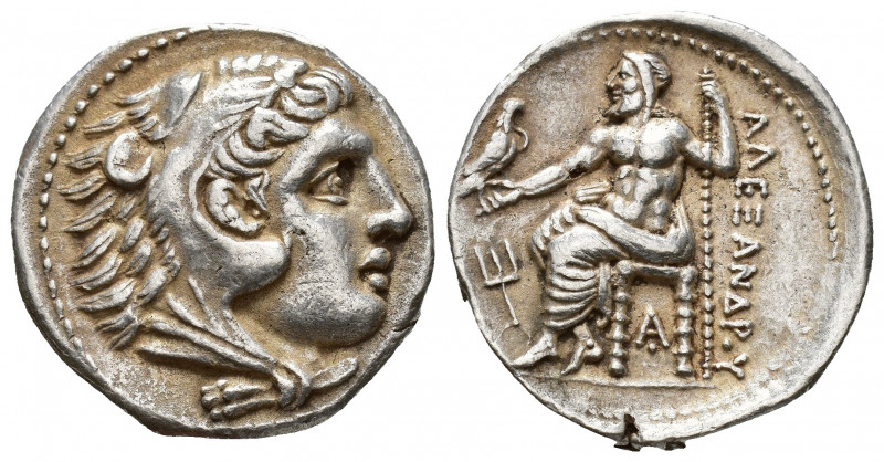 Greek Coins
KINGS of MACEDON. Alexander III 336-323 BC.Ar Tetradrachm Pella. Hea...