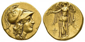 Greek Coins
KINGS of MACEDON. Alexander III. 336-323 BC. AV Stater Memphis mint. Lifetime issue, struck
under Alexander or Cleomenes, circa 332-323 ...