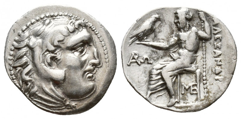 Greek Coins
KINGS OF MACEDON. Alexander III 'the Great' 336-323 BC . Ar Drachm. ...