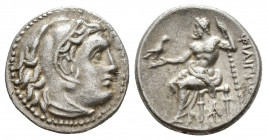 Greek Coins
KINGS of MACEDON. Philip III Arrhidaios. 323-317 BC. Ar Drachm Magnesia mint. Struck under Menander or Kleitos, circa 323-319 BC. Head of ...