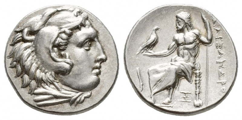 Greek Coins
KINGS OF MACEDON. Alexander III 'the Great' 336-323 BC. Ar Drachm. A...