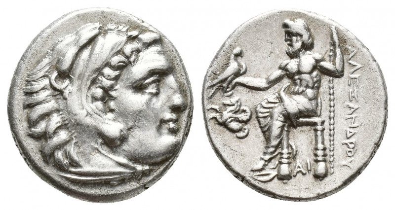 Greek Coins
KINGS of MACEDON. Alexander III. 336-323 BC. Ar Drachm Lampsakos min...