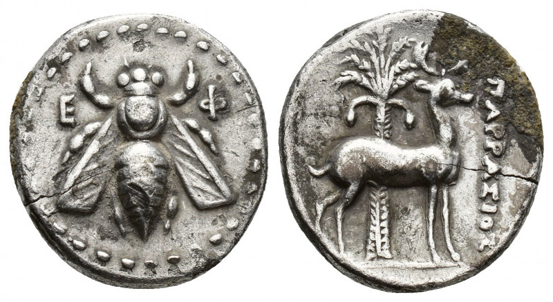 Greek Coins
IONIA. Ephesos. Circa 202-150 BC. Drachm struck under the magistrate...
