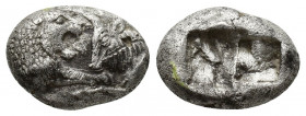 Greek Coins
KINGS OF LYDIA Kroisos AR Siglos. Sardis, 550-546. Kings of Lydia, Kroisos (550-546). AR Siglos, Sardis. Very fine 
Weight : 3.45 Diameter...