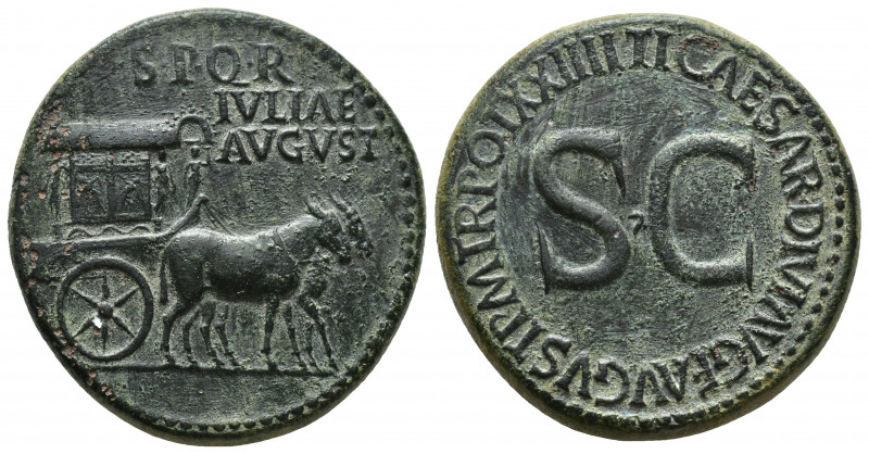 Roman Imperial
Julia Augusta (Livia - mother of Tiberius) Ae Sestertius. Rome, ...
