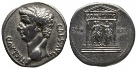 Roman Imperial
CLAUDIUS. 41-54 AD. AR Cistophoric Tetradrachm Ephesus? mint. Struck circa 41-42 AD. TI CLAVD CAES AVG, bare head left / COM ASI across...