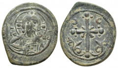 Byzantine
Anonymous Folles. temp. Nicephorus III, circa 1078-1081. Ae Follis Class I. Constantinople mint. Facing bust of Christ Pantokrator / Latin c...