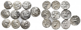 10 Greek coins lots.(as you can see)