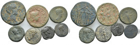 7 Roman provincial coins lots.(as you can see)
