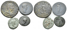 4 Roman provincial coins lots.(as you can see)