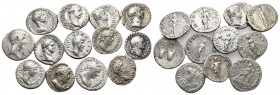 13 Roman imperial denarius coins lots.(as you can see)