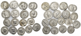 17 Roman imperial antoninianus coins lots.(as you can see)