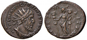 Vittorino (268-270) Antoniniano - Busto drappeggiato e radiato a d. - R/ La Fede stante a s. - AE (g 3,49)
BB