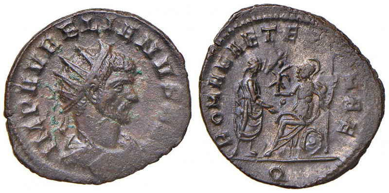 Aureliano (270-275) Antoniniano - Busto radiato a d. - R/ L’Imperatore in piedi ...